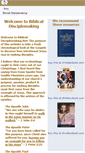 Mobile Screenshot of biblicaldisciplemaking.net